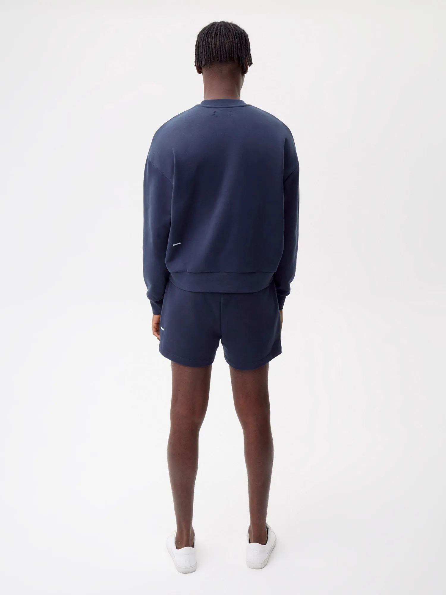 365 Midweight Shorts—navy blue