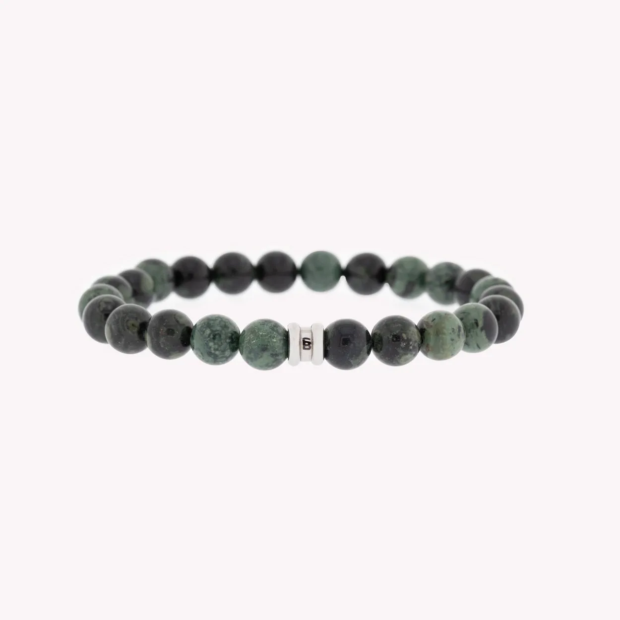 8mm Round Gemstone Bracelet Kambaba