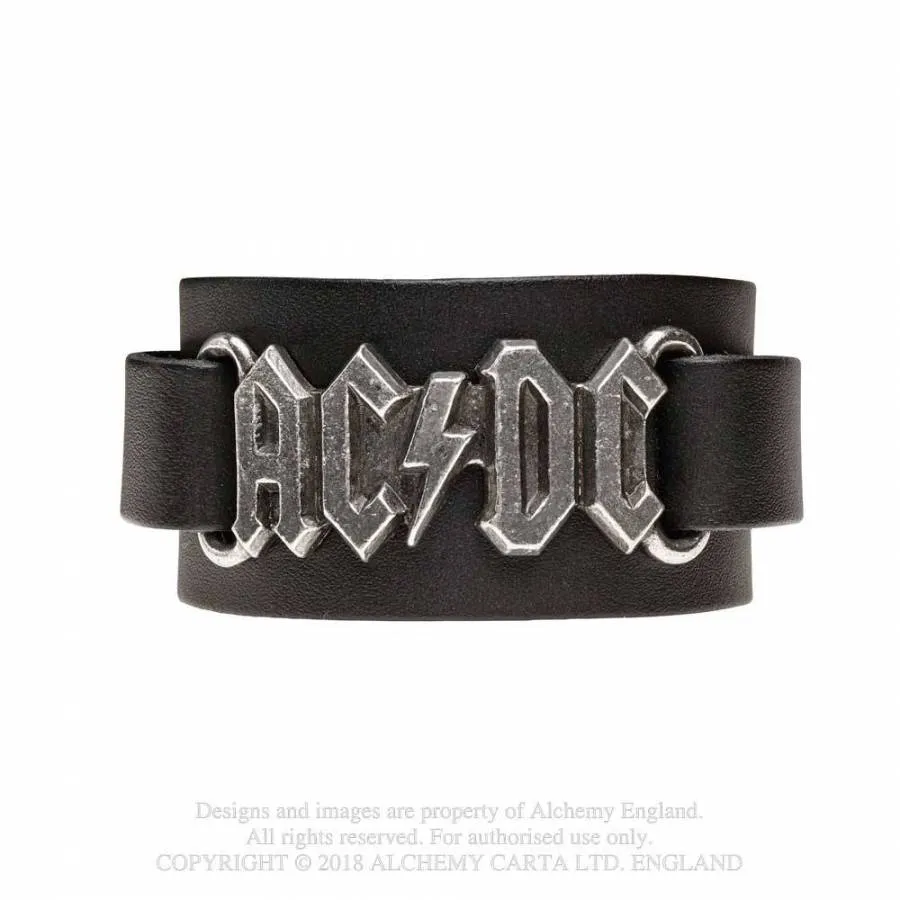 AC/DC Wrist Strap - Logo