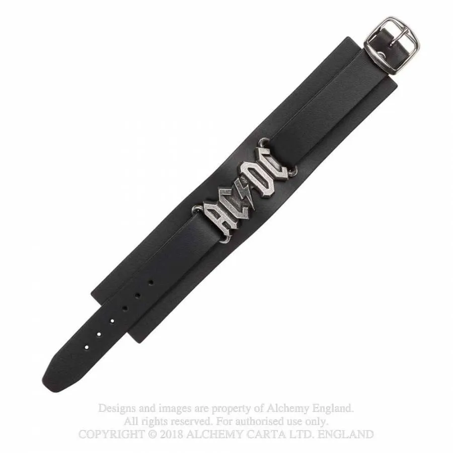 AC/DC Wrist Strap - Logo