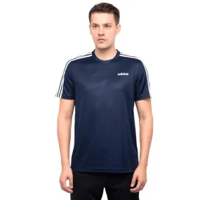 Adidas Men's Classic 3 Stripes Tee (Collegiate Navy)