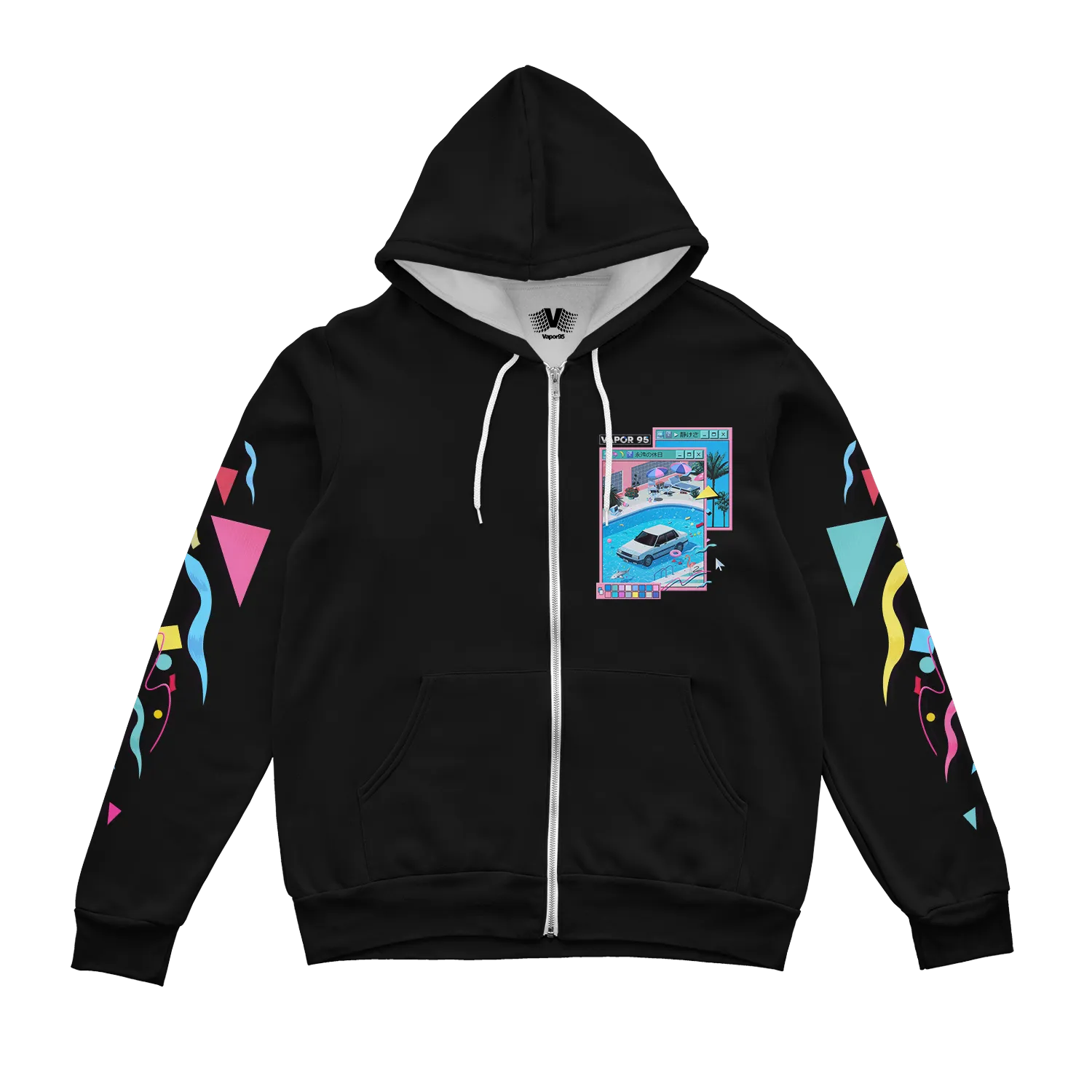 After Party Zip Up Hoodie