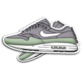 Air Max 1 "Atmosphere Fresh Mint" Sneaker Sticker