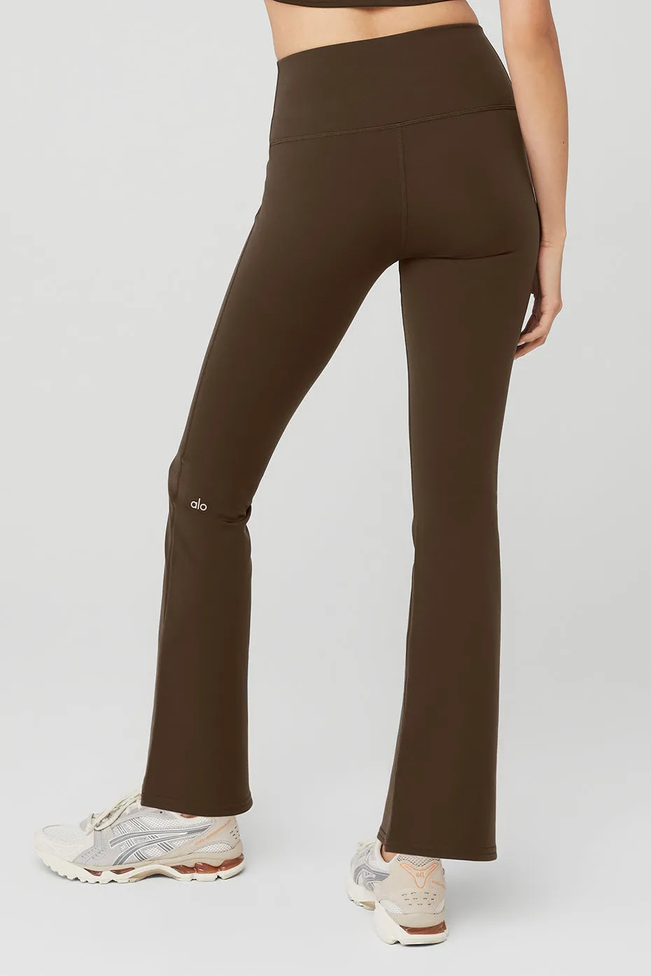 Airbrush High-Waist 7/8 Bootcut Legging - Espresso