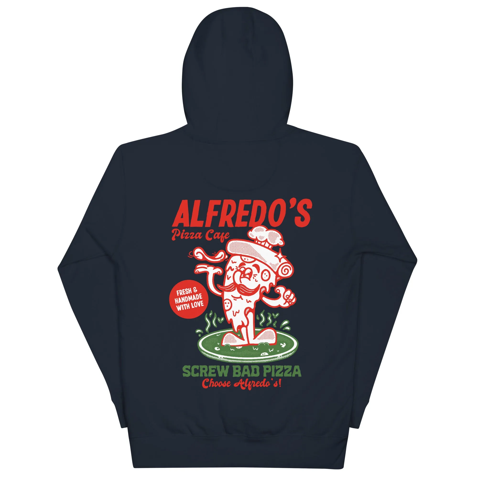 Alfredo's Pizza Cafe Front/Back Unisex Hoodie