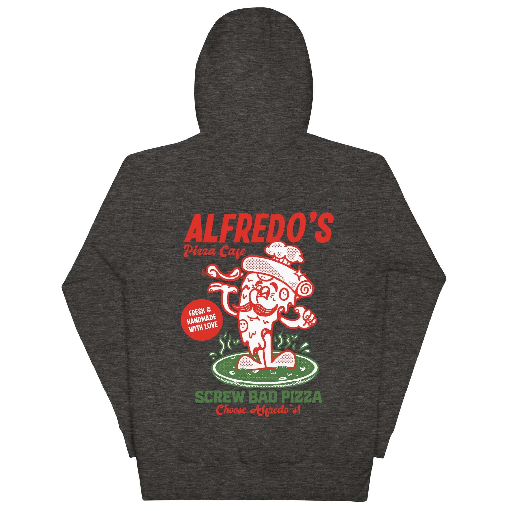 Alfredo's Pizza Cafe Front/Back Unisex Hoodie