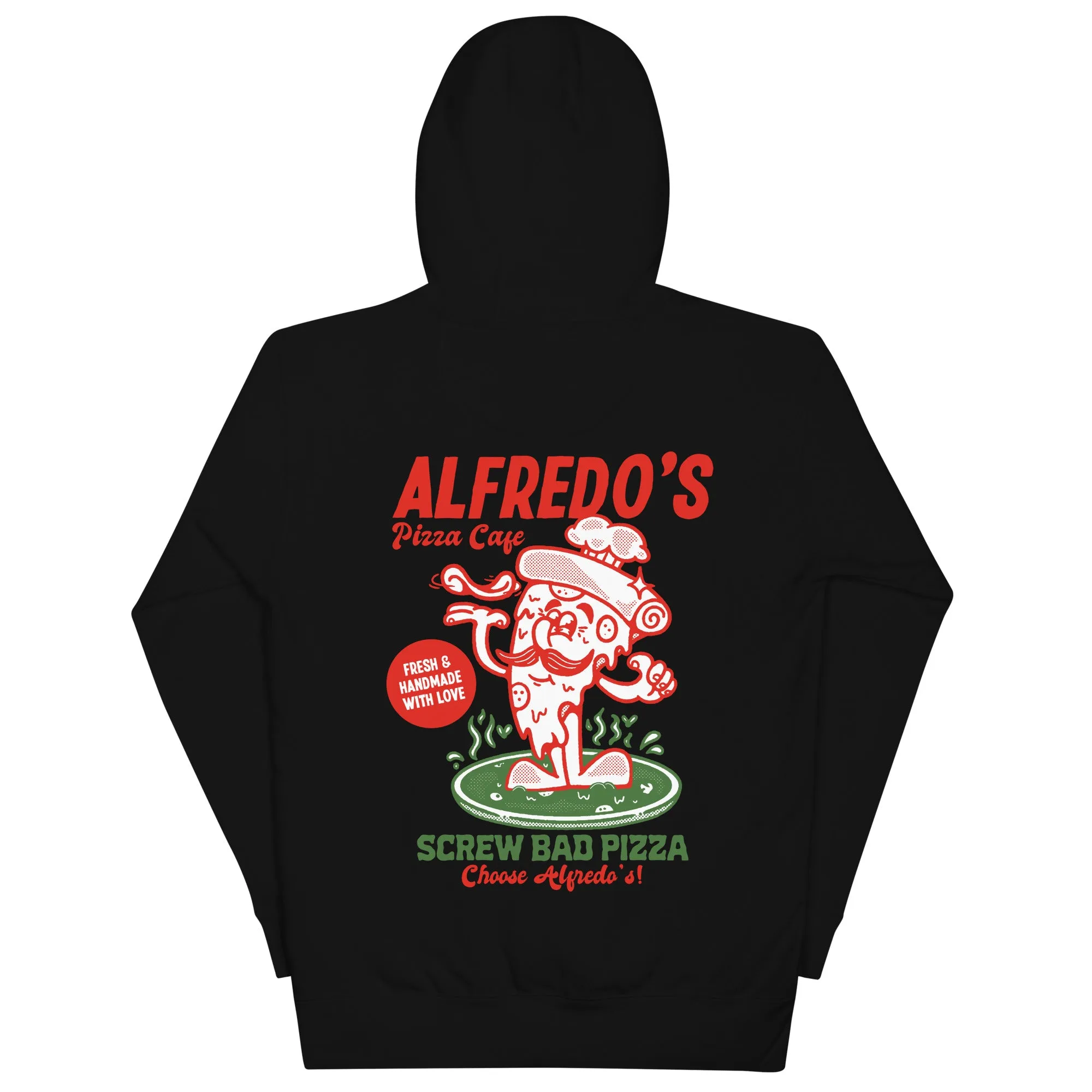 Alfredo's Pizza Cafe Front/Back Unisex Hoodie