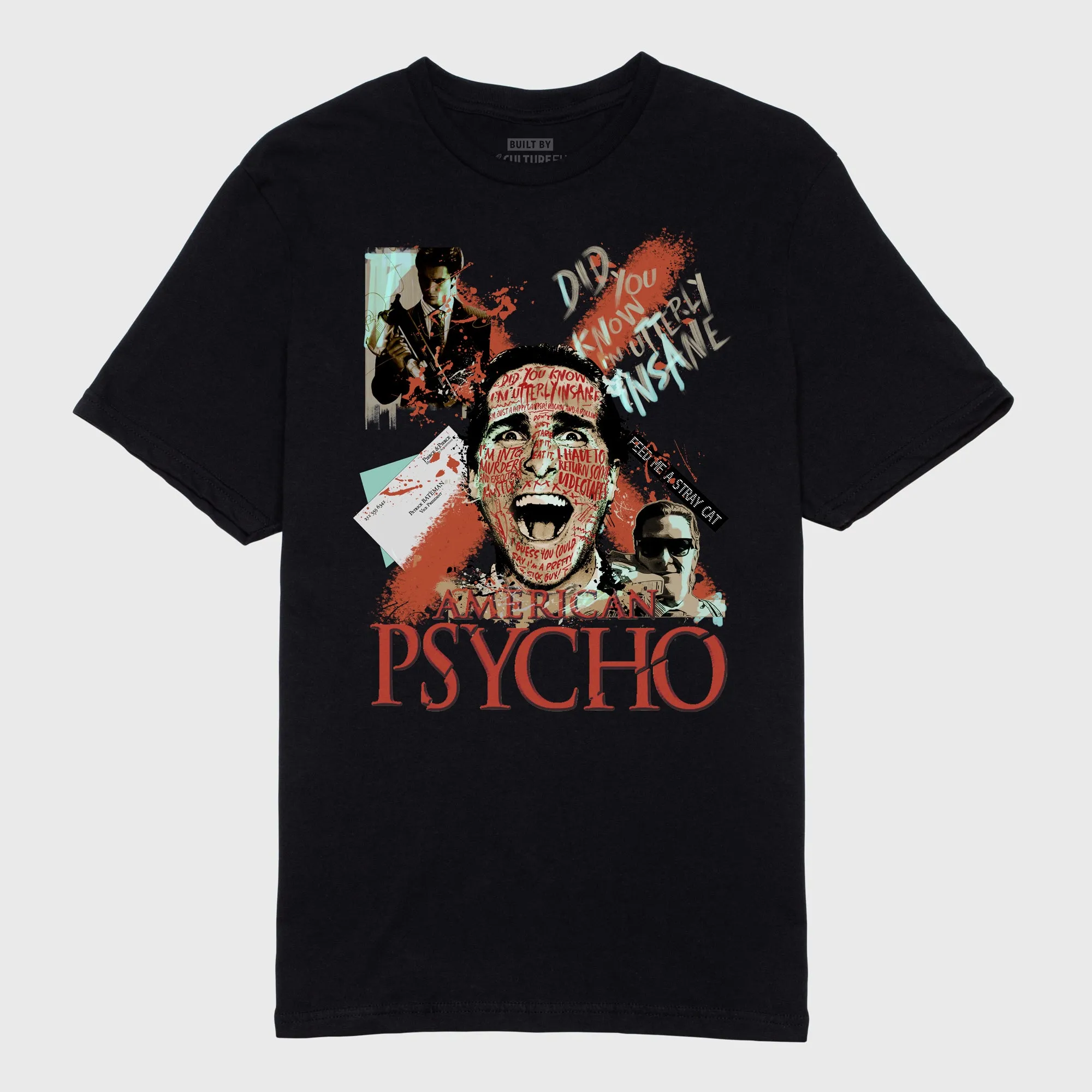 American Psycho - Batmane Black Tee