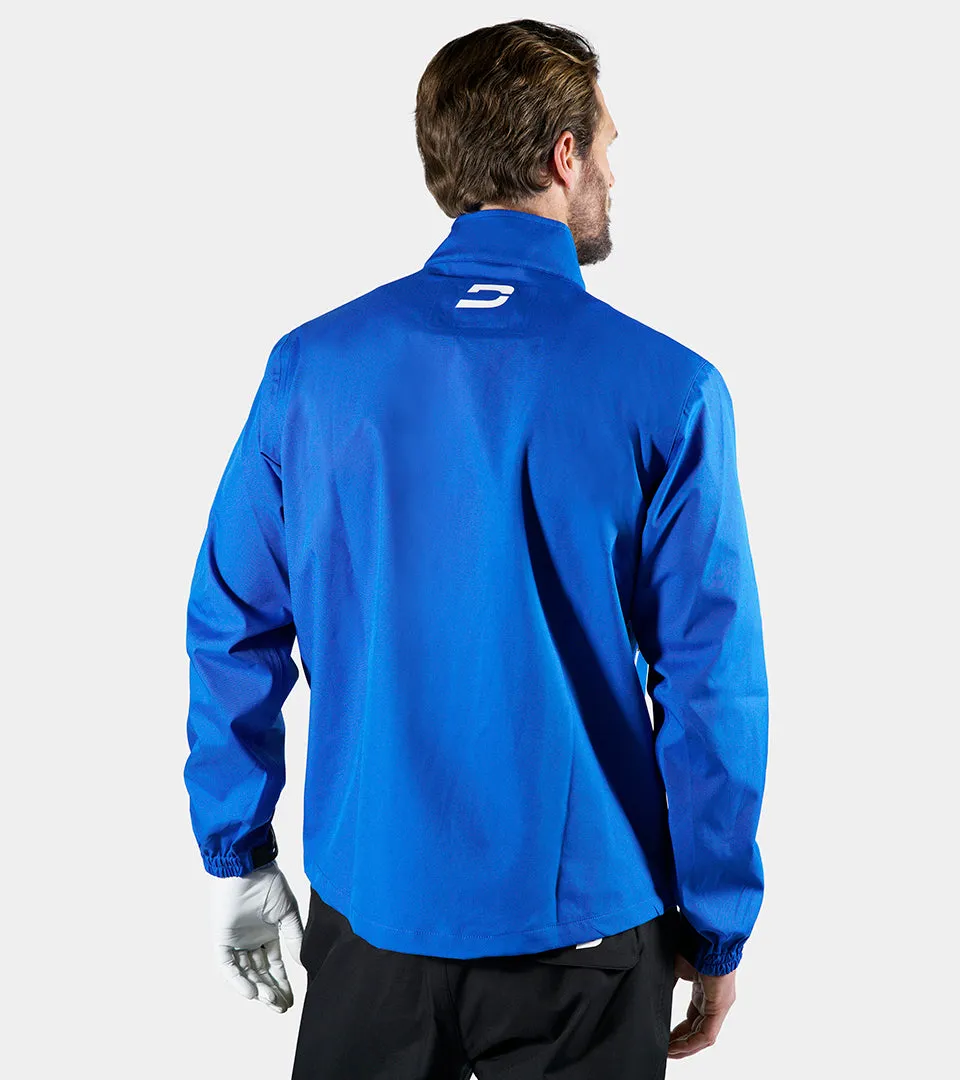 AQUA SHIELD 1/4 ZIP RAIN JACKET - BLUE