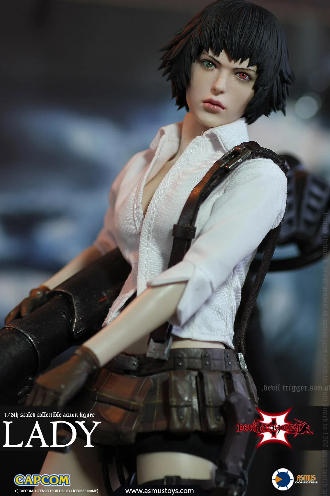 Asmus Toys DMC302 Devil May Cry III Lady 1/6