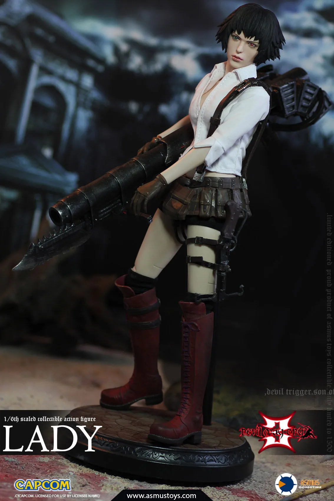 Asmus Toys DMC302 Devil May Cry III Lady 1/6