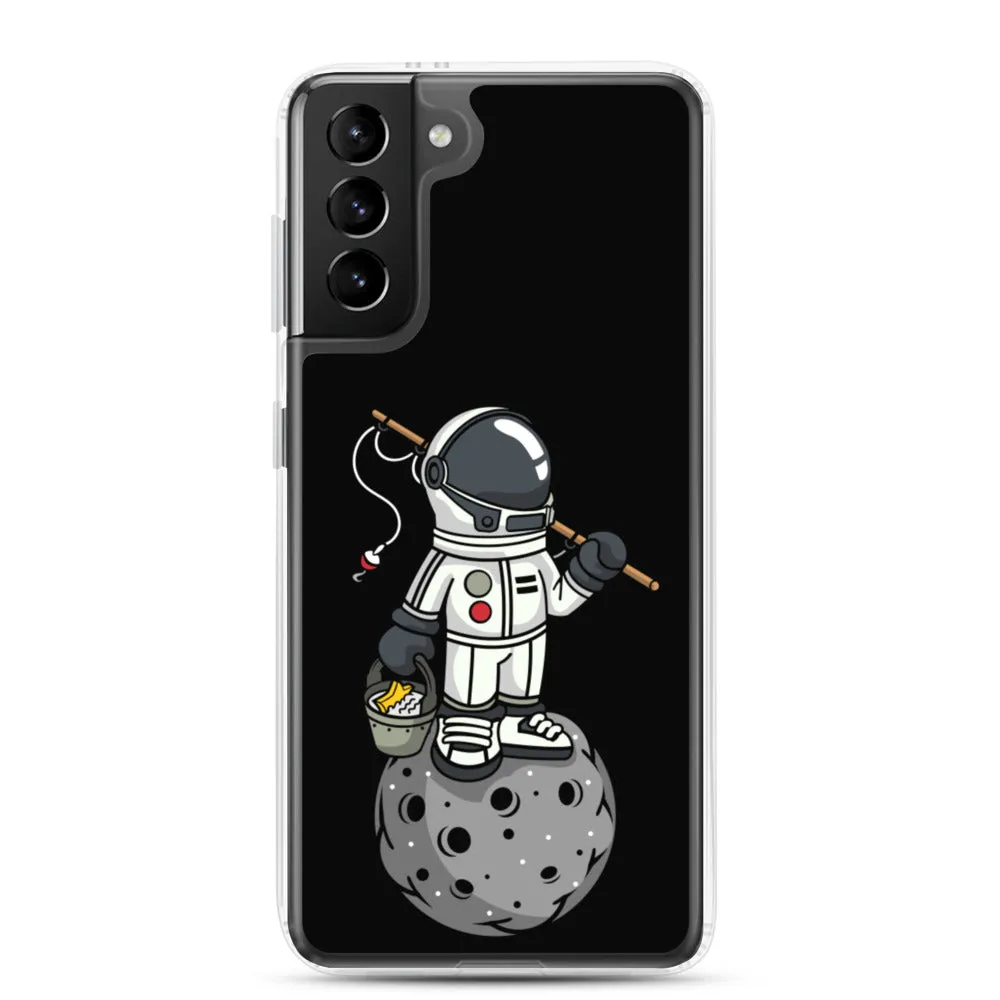 Astronaut | Moon | Fishing | Pop Art | Samsung Case