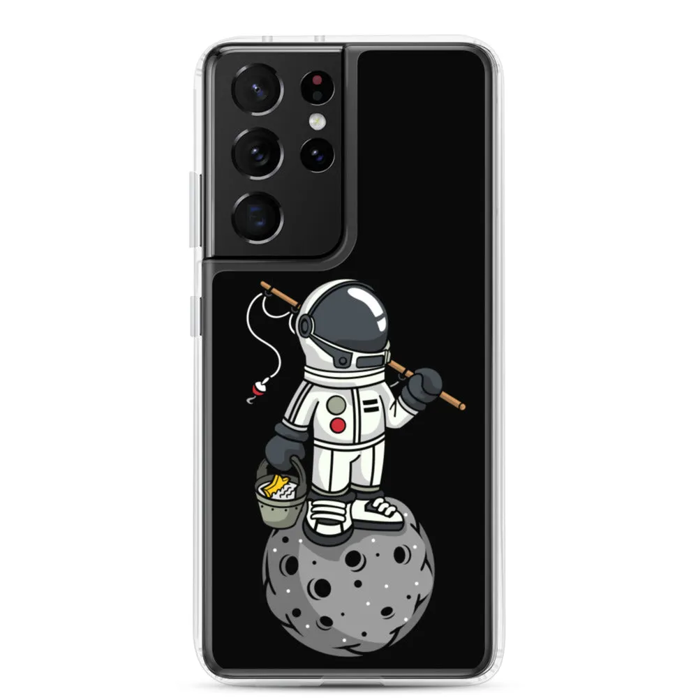 Astronaut | Moon | Fishing | Pop Art | Samsung Case