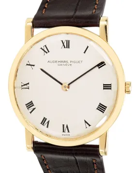 Audemars Piguet Vintage 18k Yellow Gold Dress