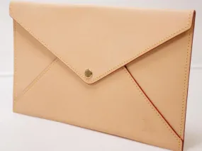 Authentic Pre-owned Louis Vuitton Ltd Nomade Vachetta Leather Envelope Travel Clutch Case 210020