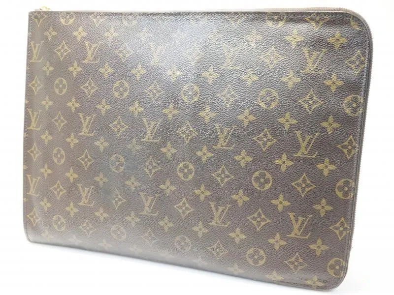 Authentic Pre-owned Louis Vuitton Monogram Poche Documents Portfolio Gm Document Case M53456 181215