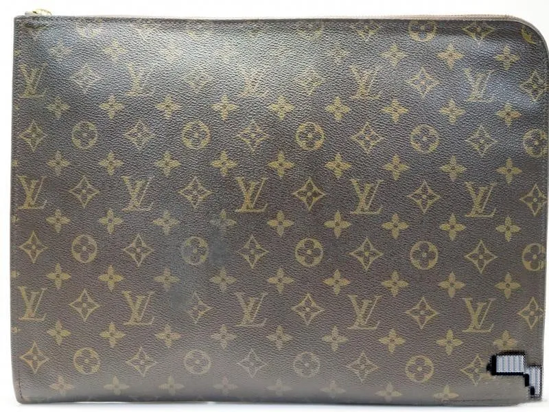 Authentic Pre-owned Louis Vuitton Monogram Poche Documents Portfolio Gm Document Case M53456 181215