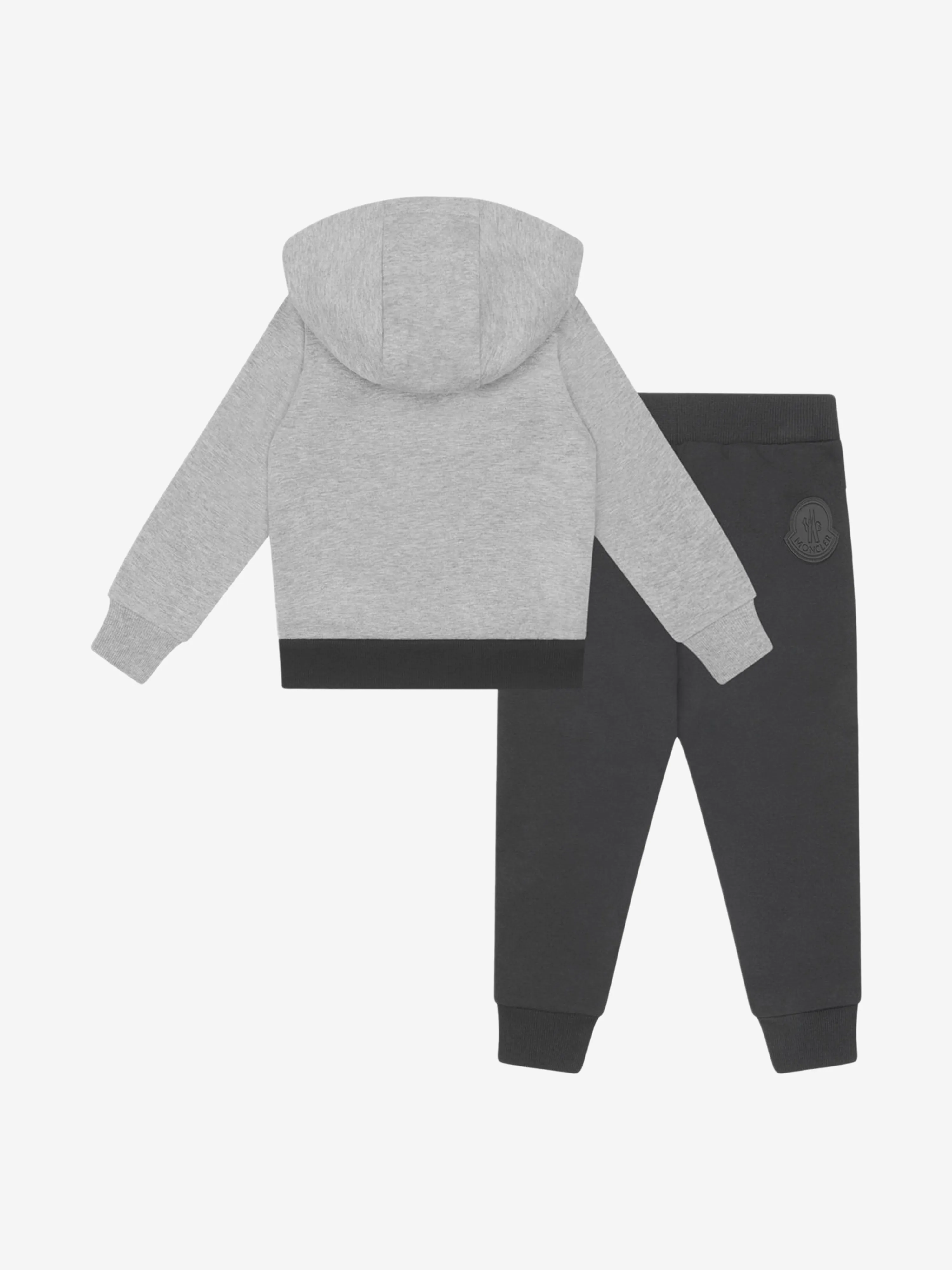 Baby Boys & Black Logo Tracksuit