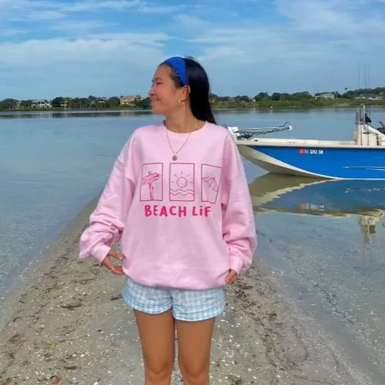 BEACH LIFE SWEATSHIRT