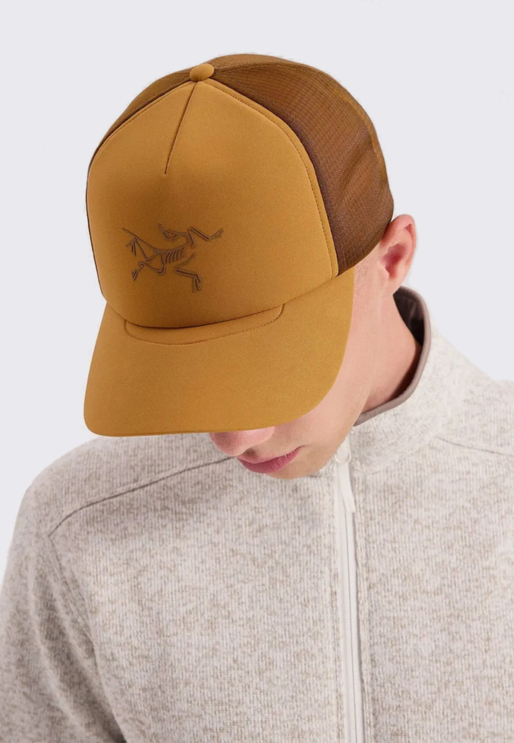 Bird Trucker Curved Cap - Yukon