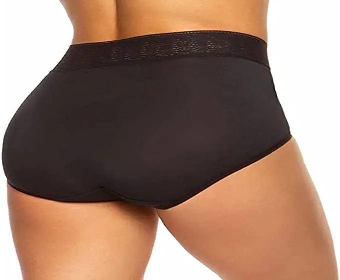 Black Bow Women's High Waist Modal Stretch Brief 5-Pack