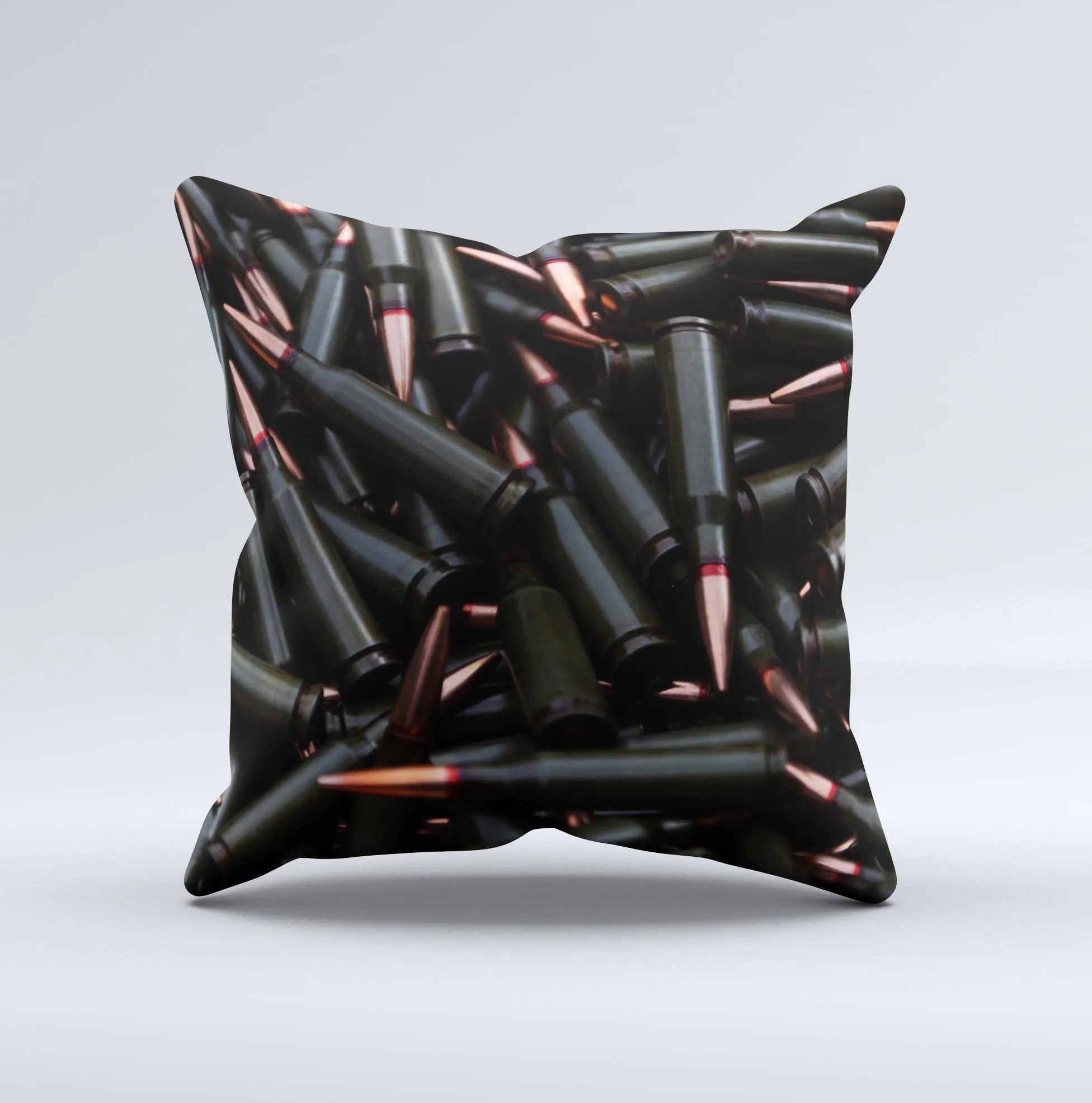 Black Bullet Decorative Throw Pillow