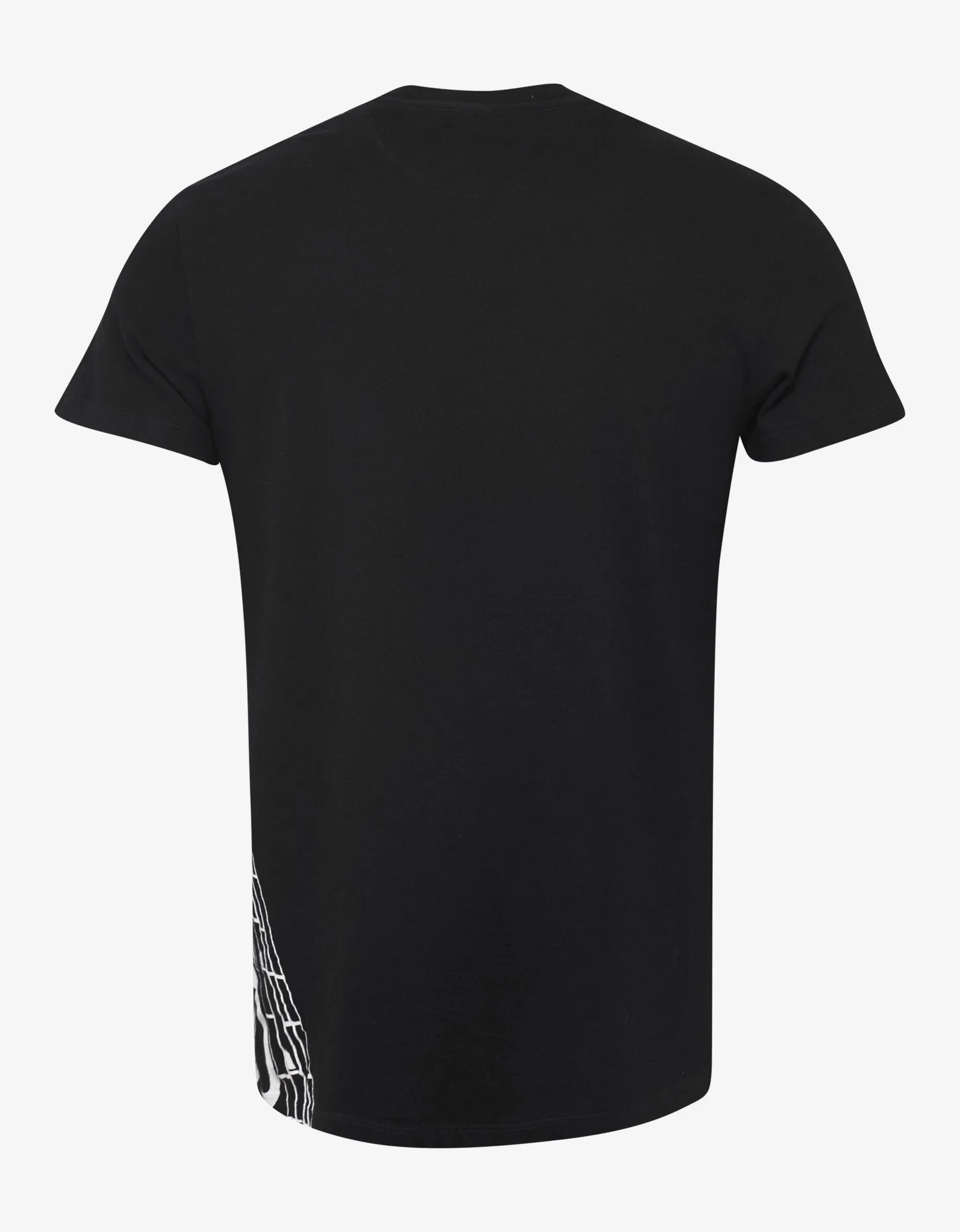 Black Logo Tower Print T-Shirt