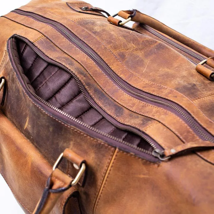 Branson Leather Weekend Bag