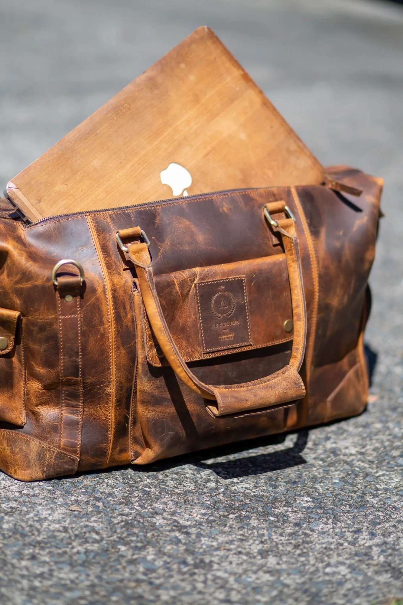 Branson Leather Weekend Bag