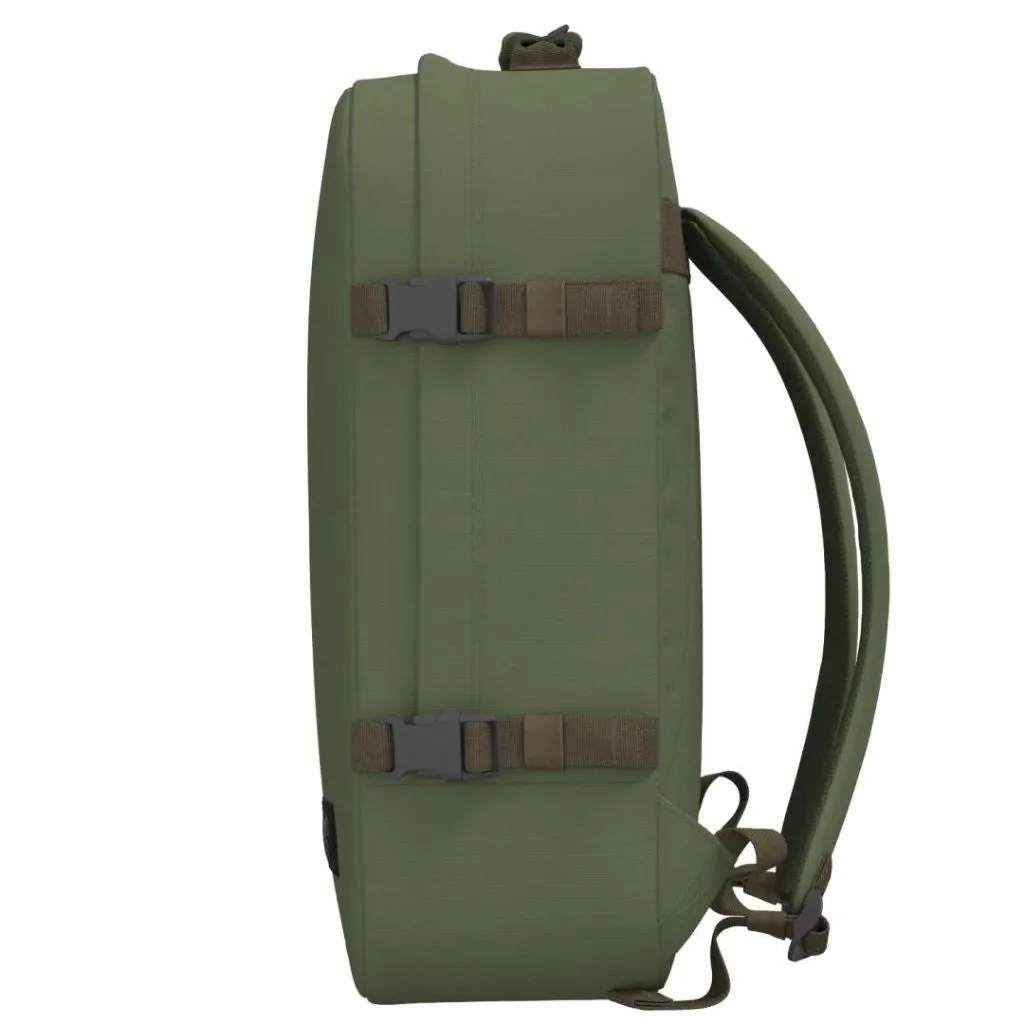 CabinZero Classic 44L Lightweight Carry On Backpack - Georgian Khaki