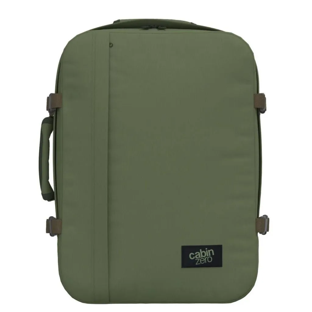 CabinZero Classic 44L Lightweight Carry On Backpack - Georgian Khaki