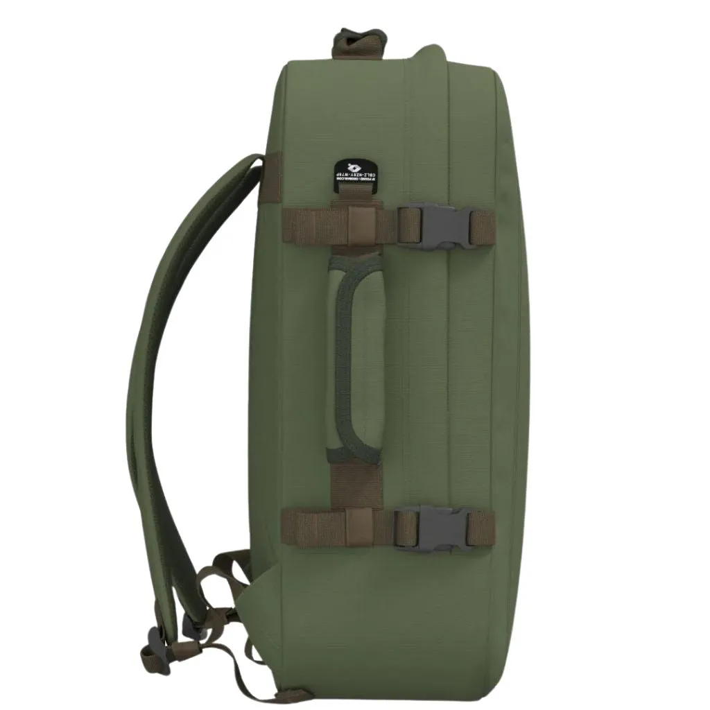 CabinZero Classic 44L Lightweight Carry On Backpack - Georgian Khaki