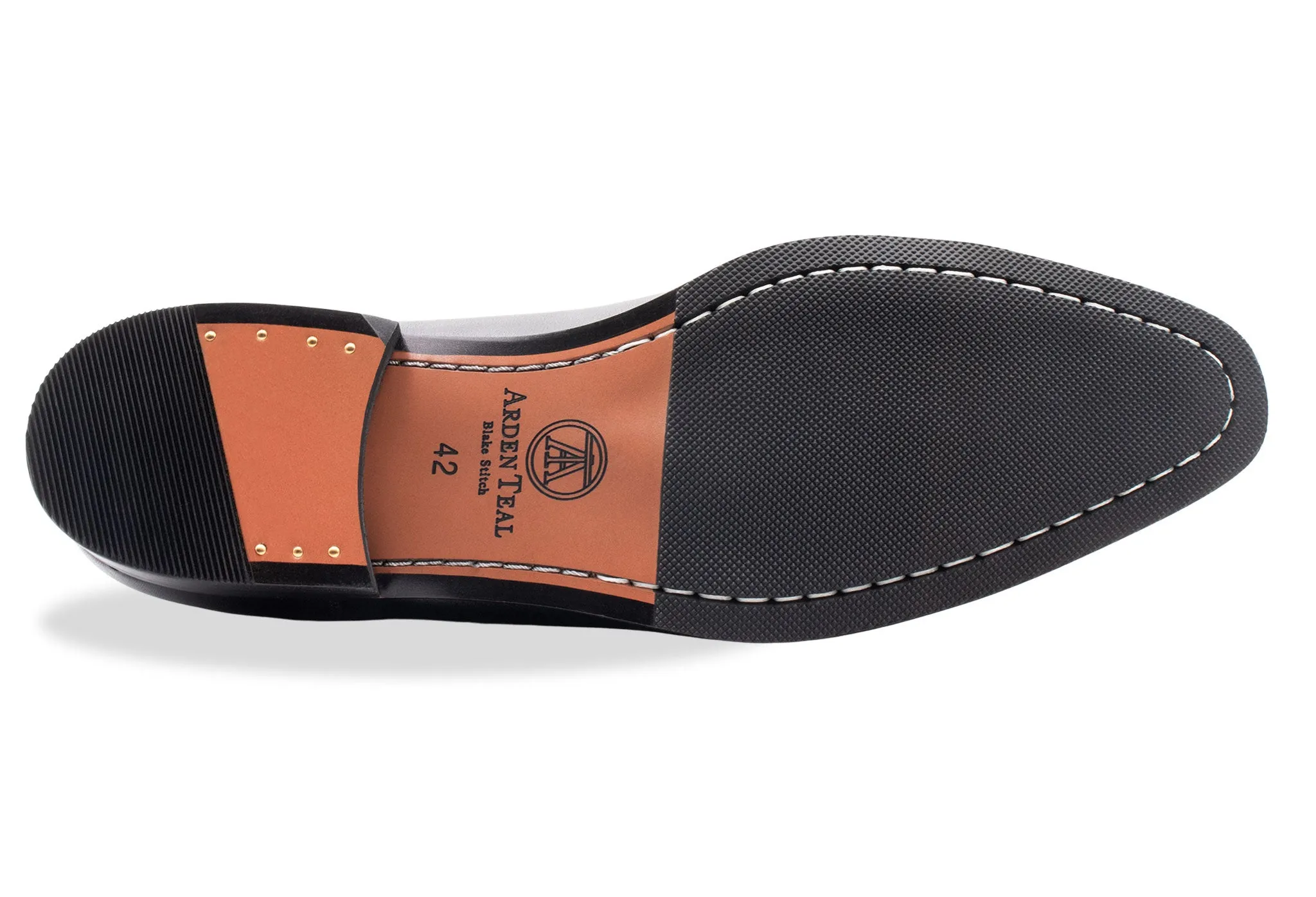 Caleta Blake Stitch Black Derby