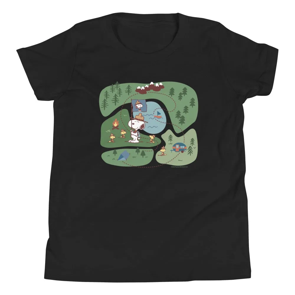 Camp Roadmap Kids T-Shirt