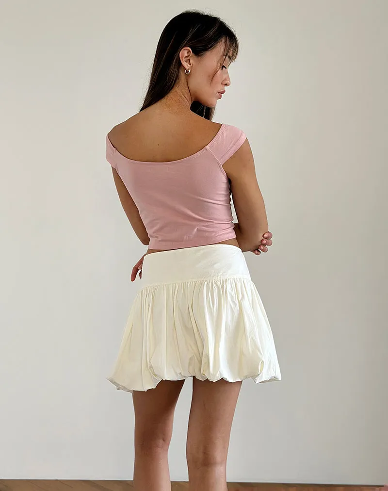 Cania Corset Top in Pink Lady