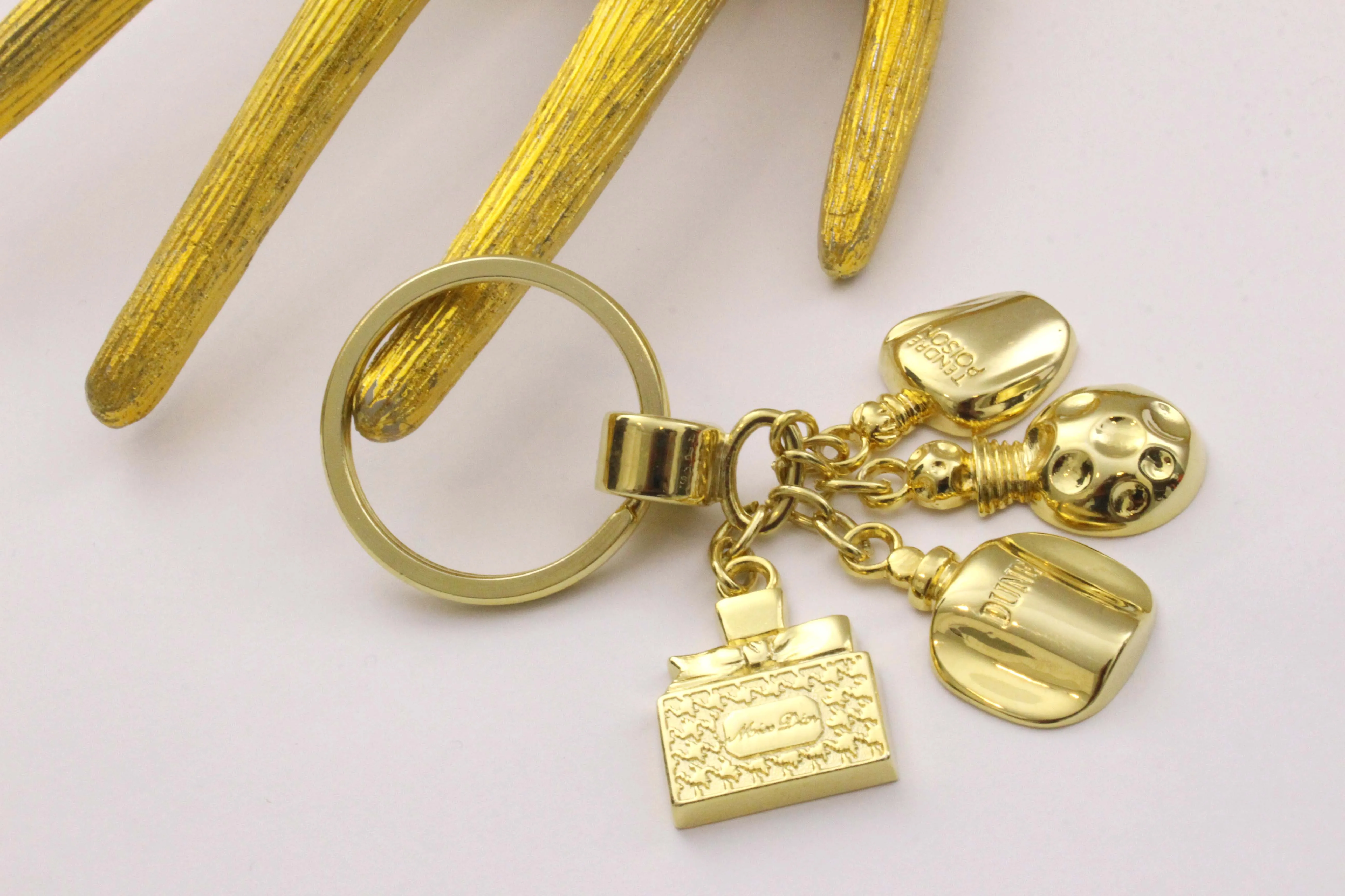 CHRISTIAN DIOR key-ring bag charm