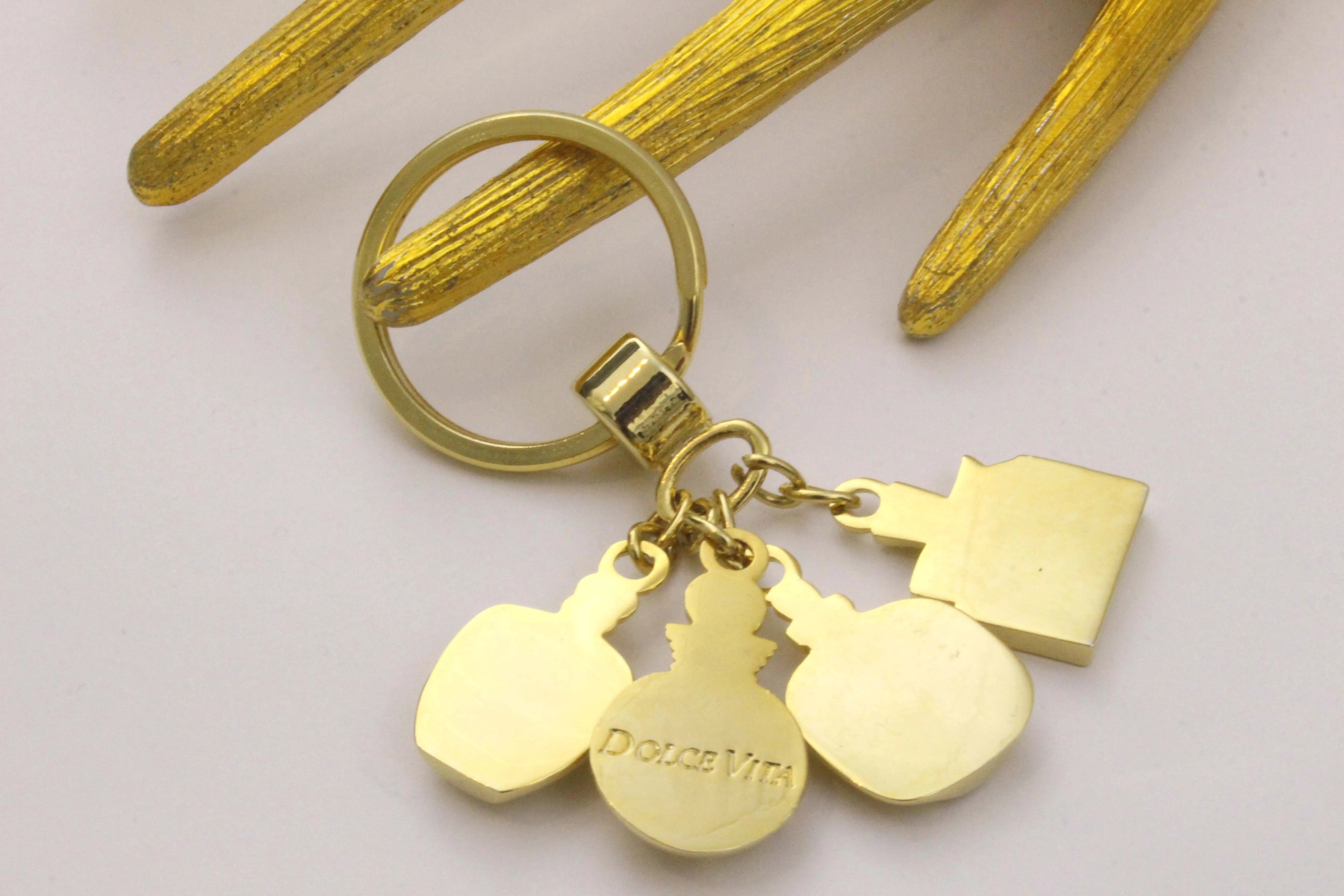 CHRISTIAN DIOR key-ring bag charm