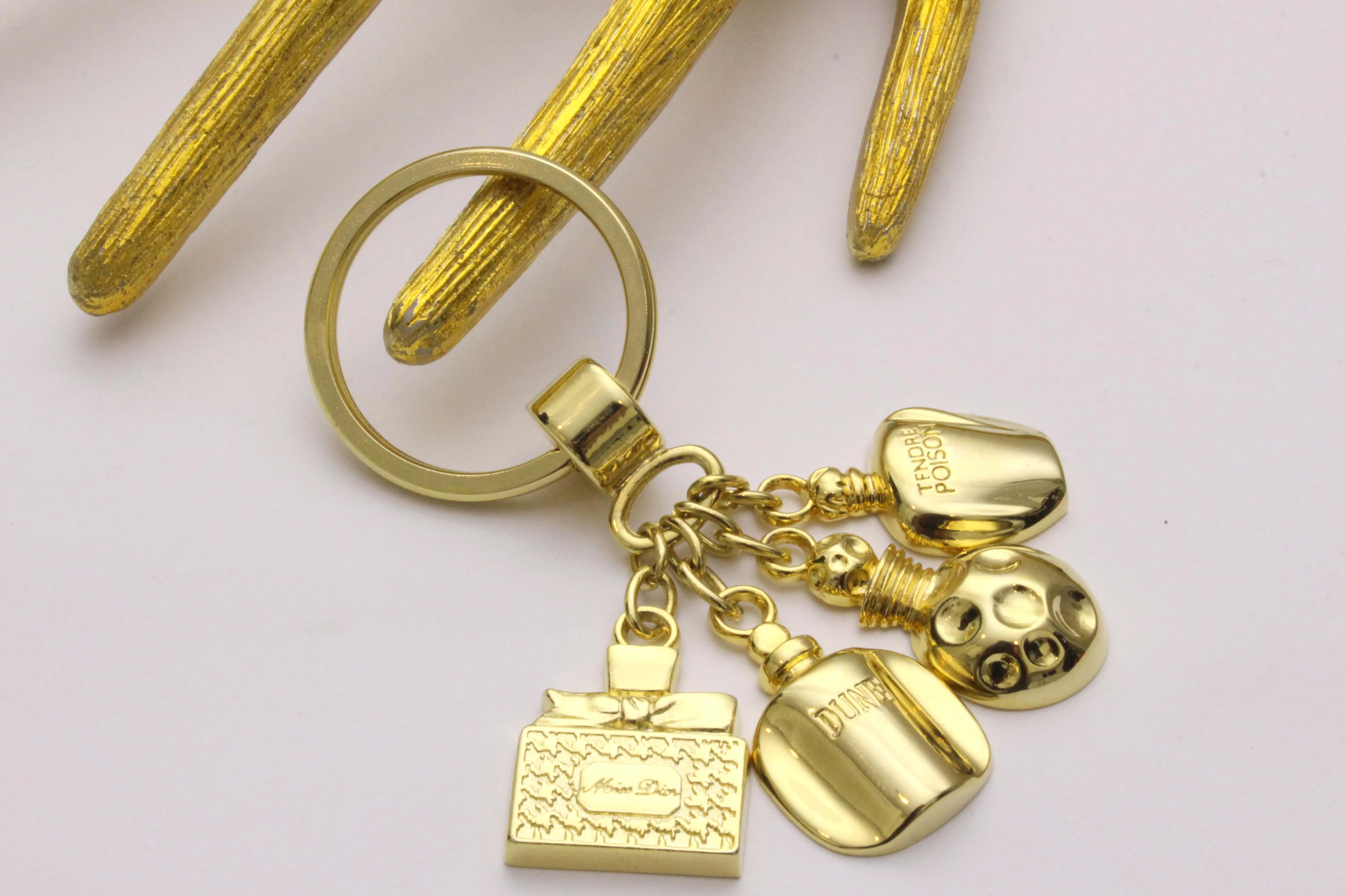 CHRISTIAN DIOR key-ring bag charm