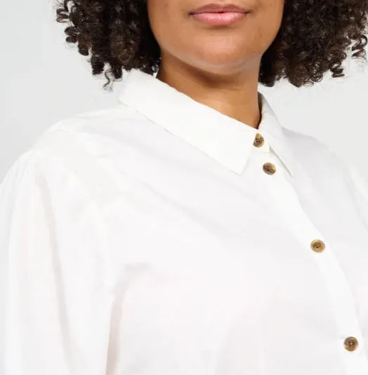 Ciso white cotton shirt