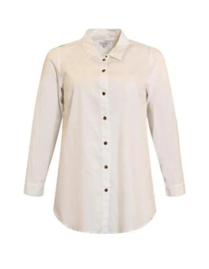 Ciso white cotton shirt