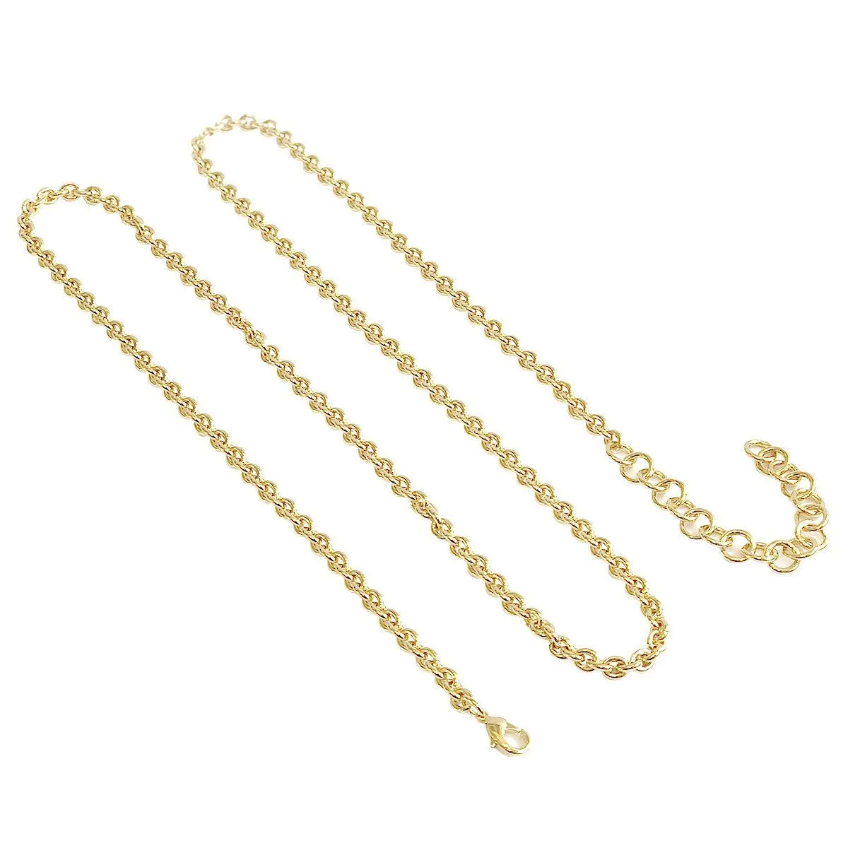 Classic Long Convertible Chain | Plated Brass