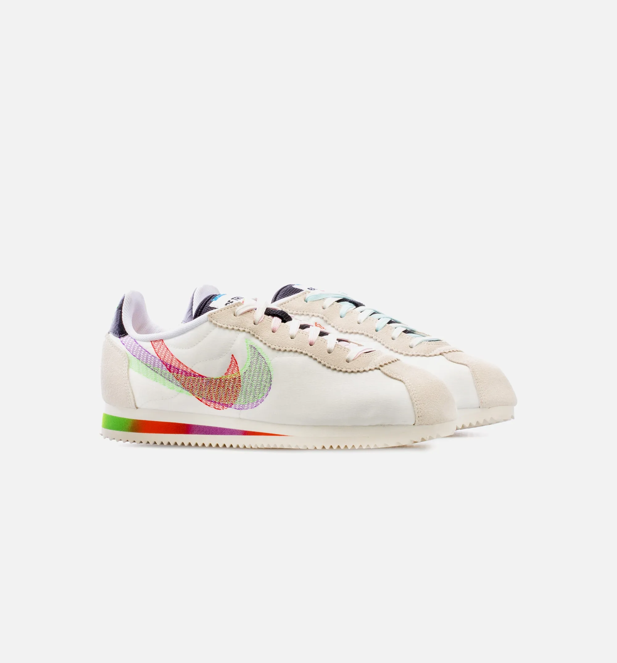 Cortez Be True Mens Lifestyle Shoe - White/Multi