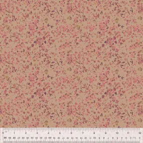 Cotton Fabric, WILDFLOWER, RANUNCULUS, 53808-6, FLORET Collection by Kelly Ventura for Windham Fabrics