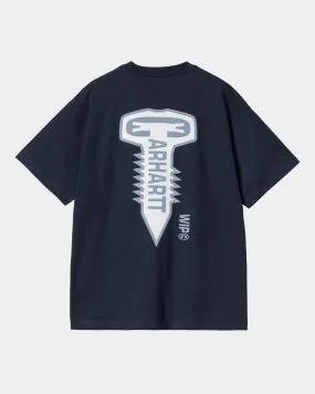 Cross Screw T-Shirt | Air Force Blue