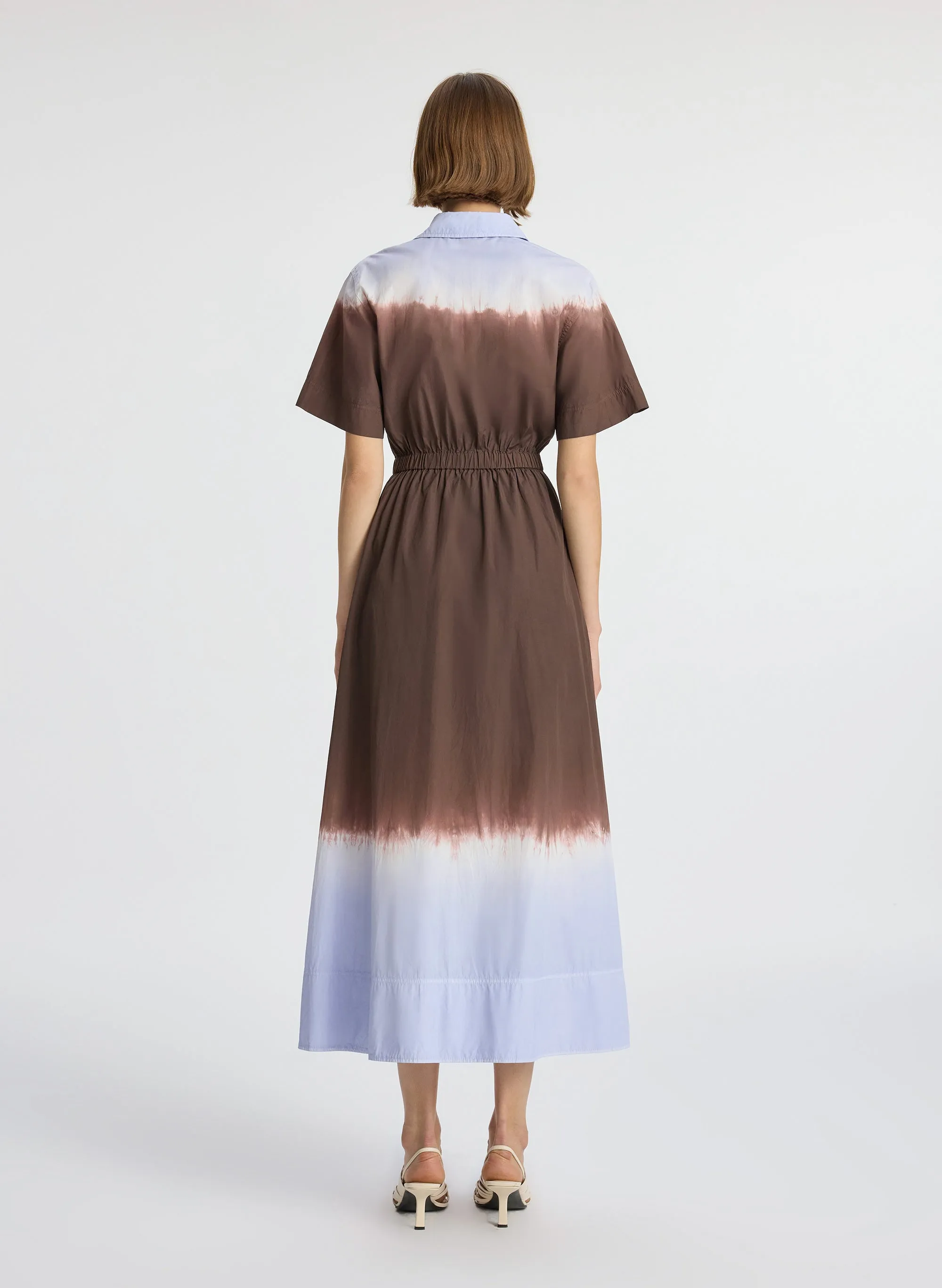 Demi Dip Dye Shirtdress