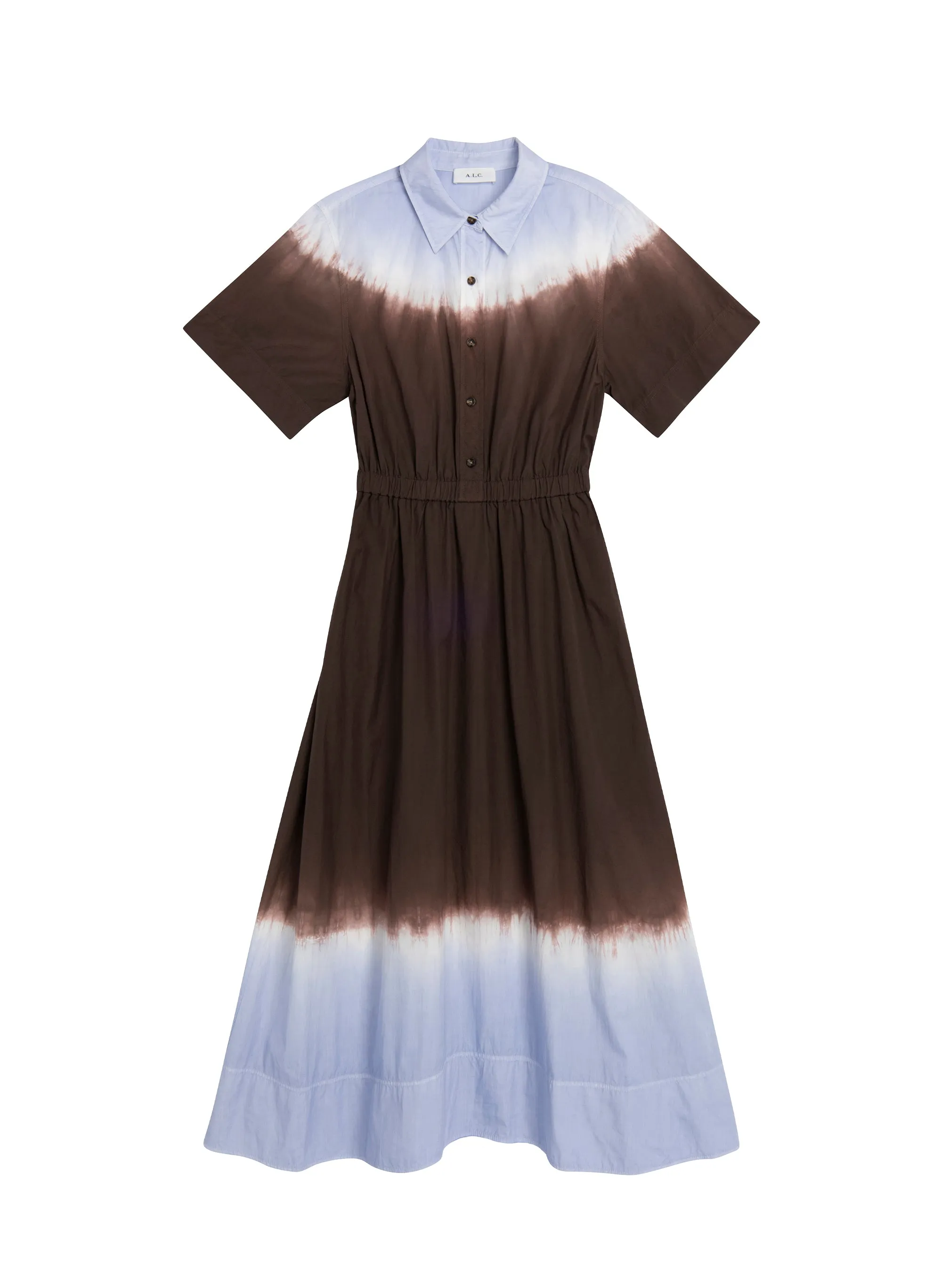 Demi Dip Dye Shirtdress