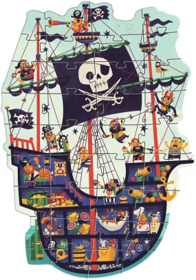 Djeco - Giant Puzzle - The Pirate Ship 36pc