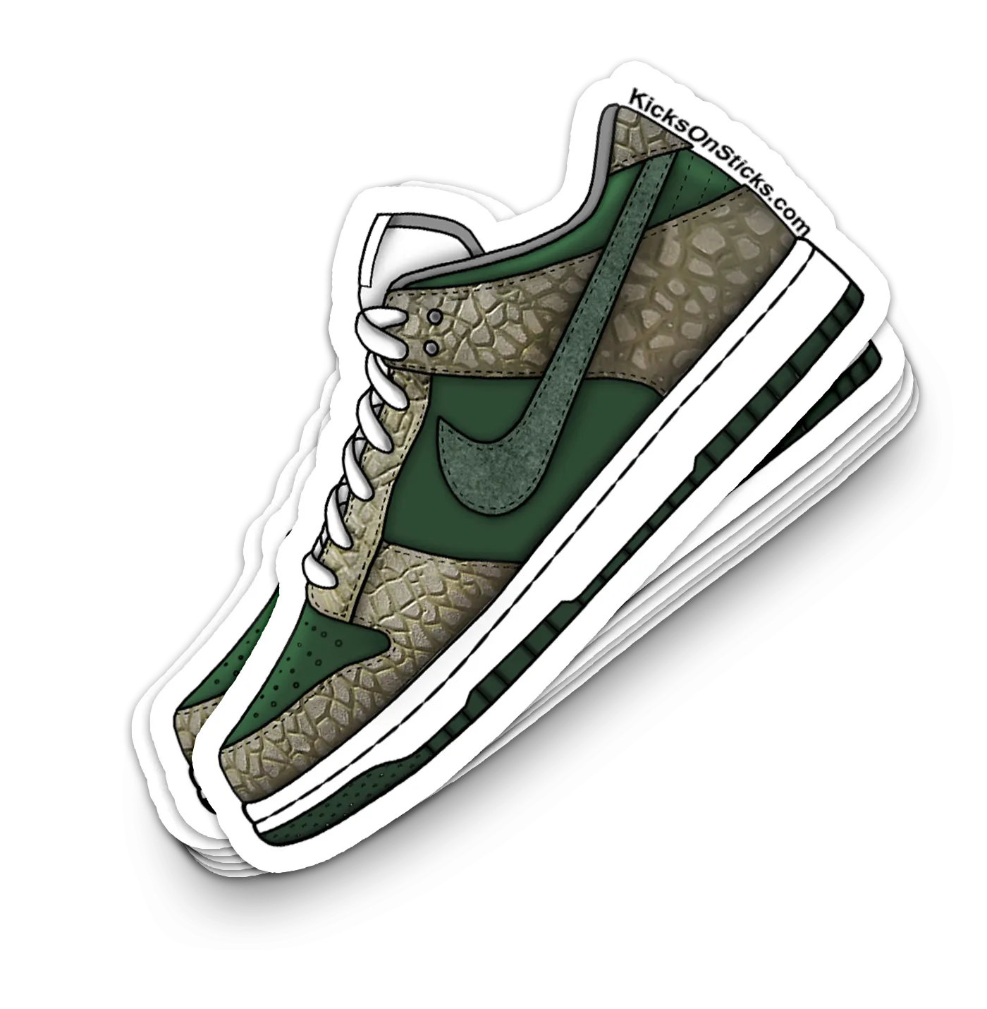 Dunk Low "Urban Landscape 2.0" Sneaker Sticker