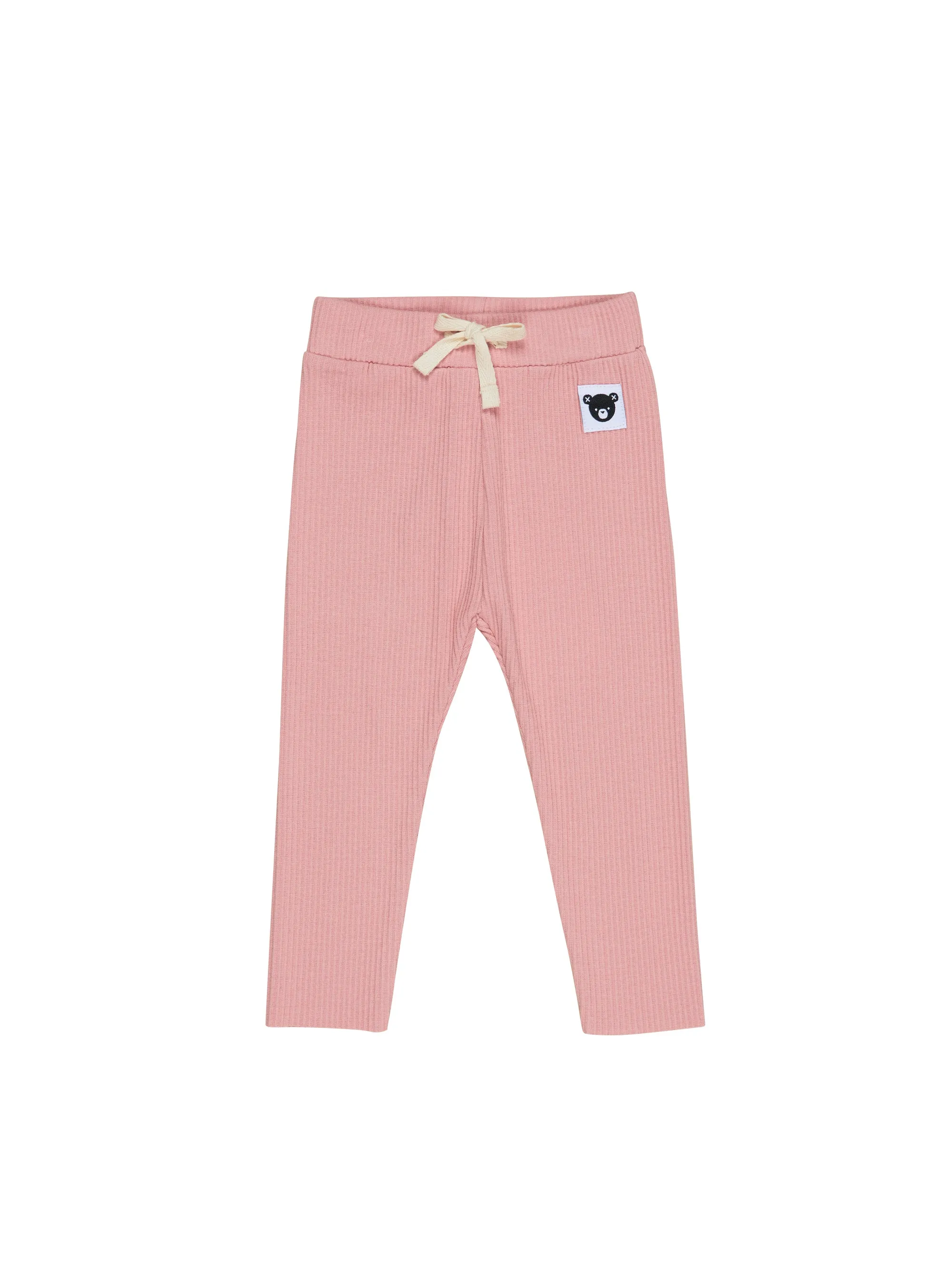 DUSTY ROSE RIB LEGGING