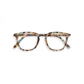 #E Reading Glasses (Blue Tortoise)